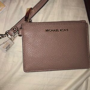 Michael Kors leather coin purse